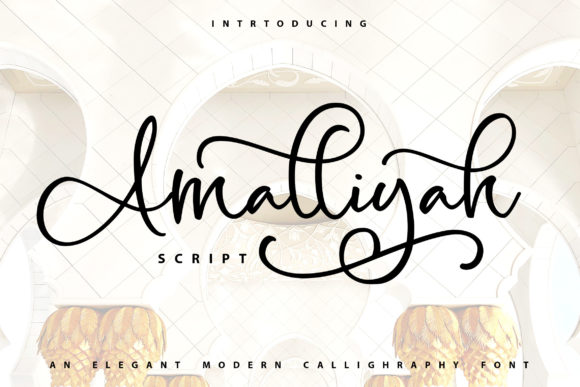 Amalliyah: A Dainty Vintage Script Font for Editorial Design