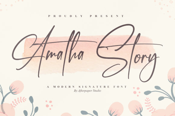 Amatha Story Font for Creative Campaigns That Stand Out