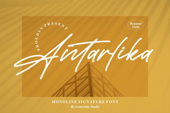 Antarlika: A Delicate Script Font for Thoughtful Editorial Design