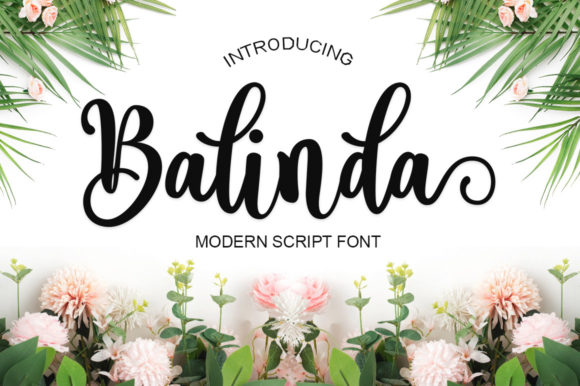 Balinda Script Font for Elegant Campaign Design