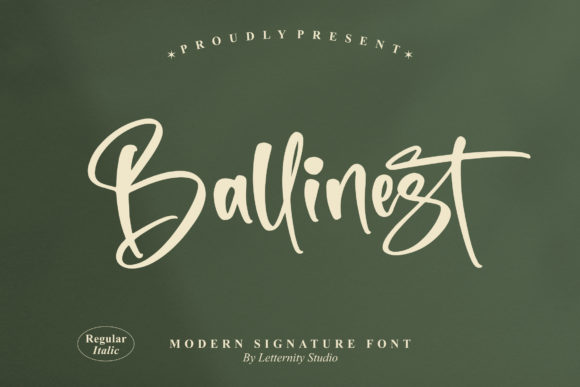 Ballinest: A Script Handwritten Font That Makes Your Campaigns Instantly Recognizable