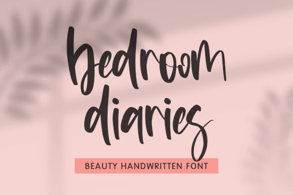 Bedroom Diaries Script Font for Handmade Branding