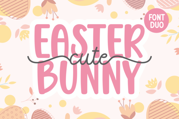 Cute Easter Bunny Font for Scroll-Stopping Social Graphics
