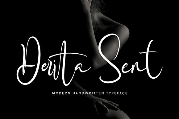 Darita Sent: A Delicate Script Font for Handmade Creators
