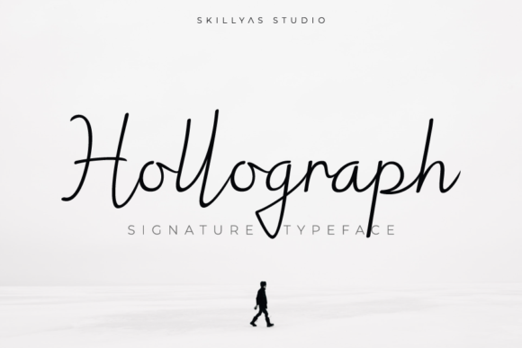 Hollograph Signature: A Delicate Script Font for Elegant Digital Branding
