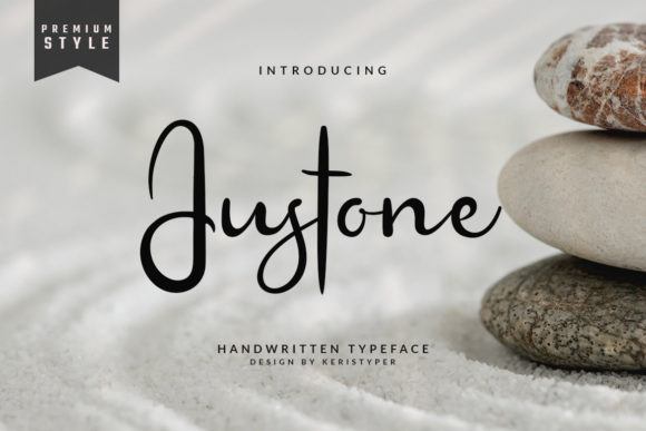 Justone Script Font for Modern Branding Projects