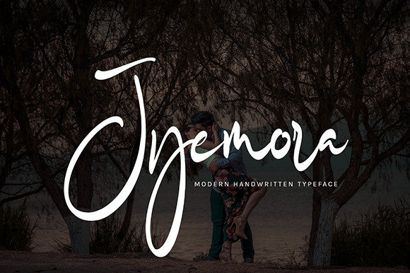 Jyemora: A Delicate Script Handwritten Font for Elegant Design