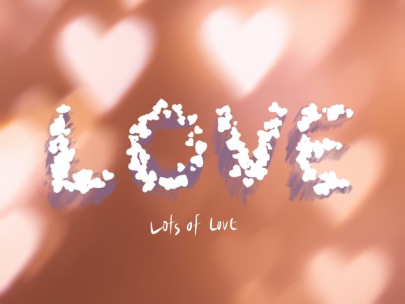 Lots of Love Font for Romantic, Hand-Drawn Branding