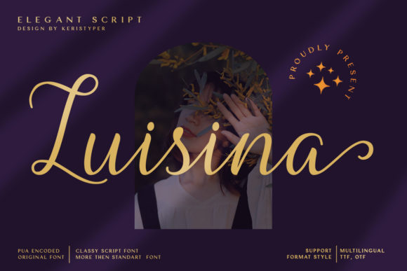 Luisina: A Stylish Script Handwritten Font for Digital Branding