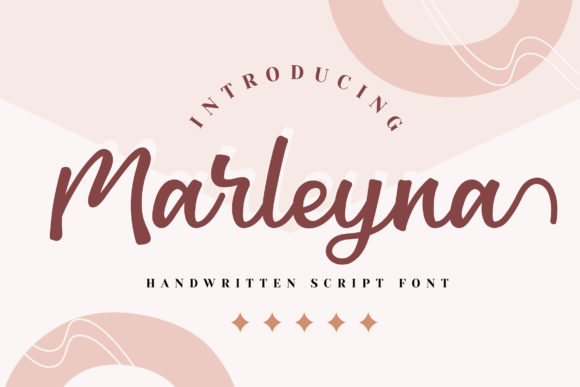 Marleyna Script Font for Elegant Campaign Design