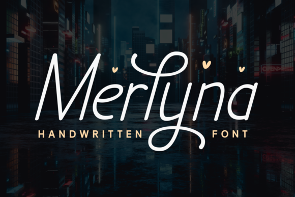 Merlyna: A Graceful Script Font for Elegant Brand Identity