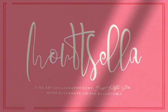 Monttsella Script Font for Elegant Brand Identity