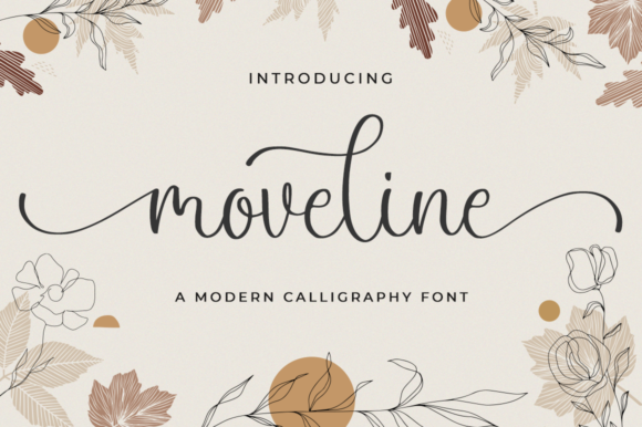 Moveline Script Font for Elegant Branding and Social Campaigns