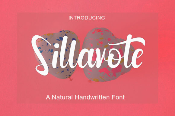 Sillavote Script Font for Small Business Branding