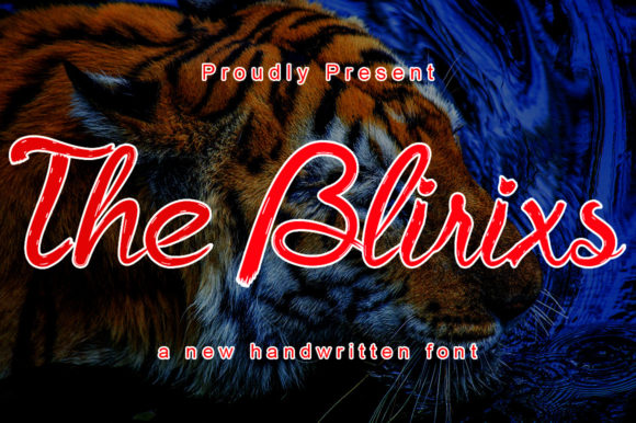 The Blirixs: A Delicate Script Font for Elegant Digital Branding