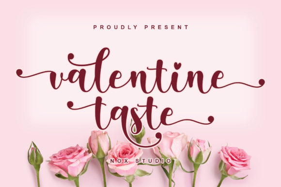 Valentine Taste: Romantic Script Font for Campaigns That Feel Luxe