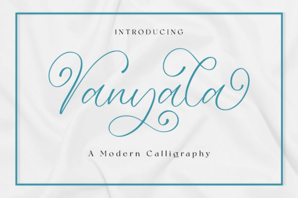 Vanyala Script Font for Elegant Brand Identity Design