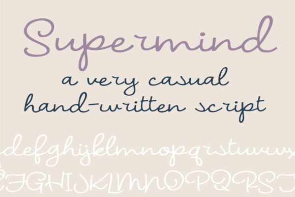 ZP Supermind: A Premium Script Handwritten Font for Small Business Branding